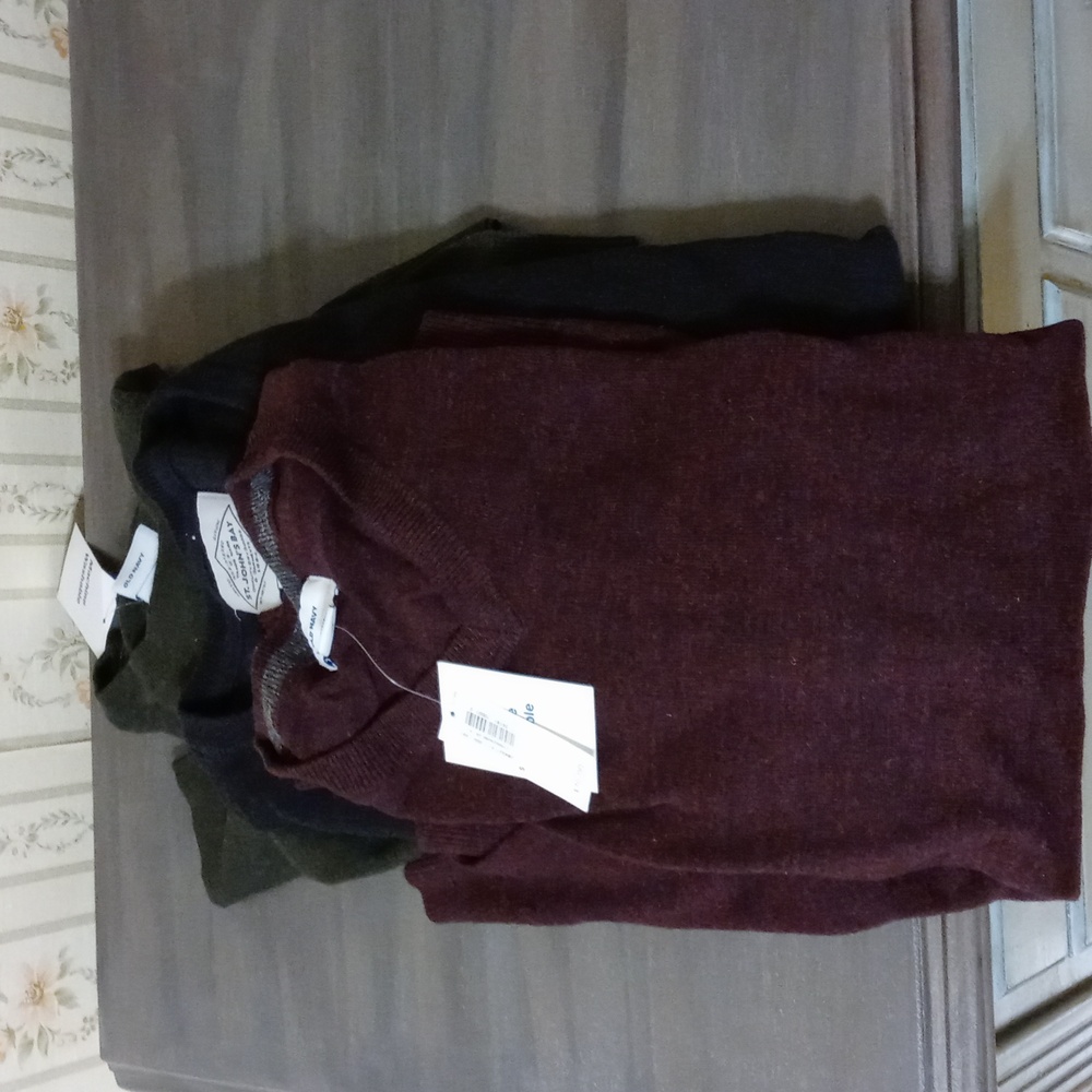 Bundle of 3 Men's Sweaters Old Navy and St John's Bay